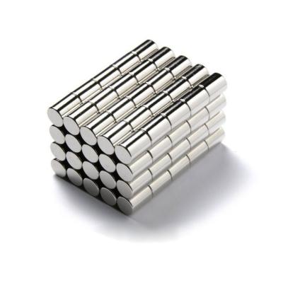 China Attract with each other by magnetism strength rare earth neodymium magnets with cylinder shape magnet coatings of various for sale