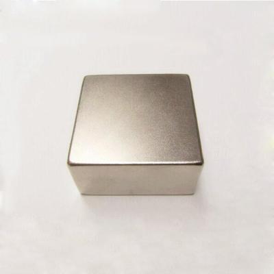 China Industrial Customizable NdFeB Magnets Block Magnet Cube Neodymium Magnetic Magnet for sale