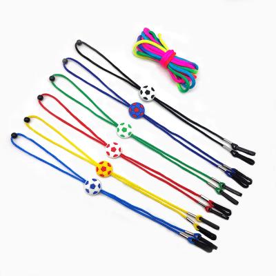 China Kids Cartoon Masklanyard Lanyard Adjustable Hat Colorful Windproof Lanyard for sale