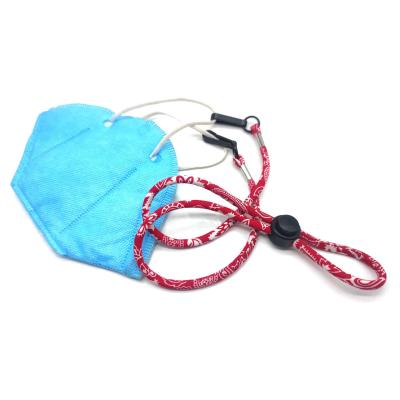 China New style colorful cotton rope masklanyard extend can be adjusted for sale