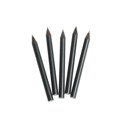 China office & Mini School Pencil 8.8cm Short Size HB Black Wooden Pencils With Logo Wholesale for sale