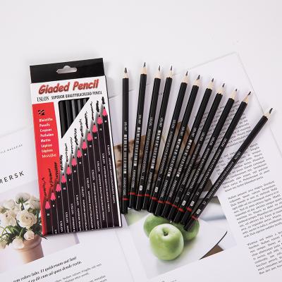 China office & School Pencil Cheapest Price Drawing Sketch Pencil Set Professional Art Supplies 2HHFHB2B3B4B5B6B7B for sale