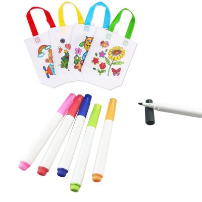 China Office Fabric Non-Toxic Washable Markers For T-shirt For Kids Drawing for sale