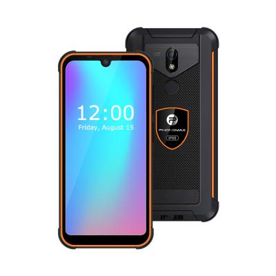 China Dual SIM Card Lte Industrial Handheld Rugged Phone 4+128GB MP3/P4 5MP+13MP Camera NFC IP68 GPS Waterproof 6.1inch 4G Rugged Smart Phone Call for sale