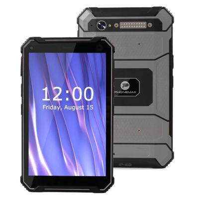 China Phonemax Waterproof ip68 Waterproof Netting 8 Inch Tablet Android Rugged Barcode Scanner Optional for sale