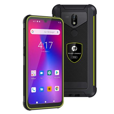 China Dual SIM Card Phonemax new version android 10.0 global waterproof 6.1 inch ip68 rugged phone for sale