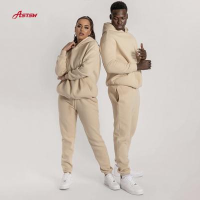 China Breathable Sweatsuit 2 Piece Sets Women Jogging Fleece Wholesale Women Suits Winter Tracksuits Pant Two Piece Set for sale