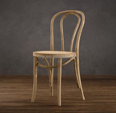 China RCH-1505 Bent Dining Chair Vintage French Solid Wood Bent Wood Side Chair for sale