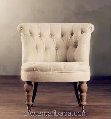 China Chesterfield SOFA RCH-4261-4 Style French Fabric Sofa Chair French Provincial Furniture for sale