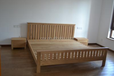 China High Quality Solid Wood Oak Furniture Wooden Bed OA-4061 for sale