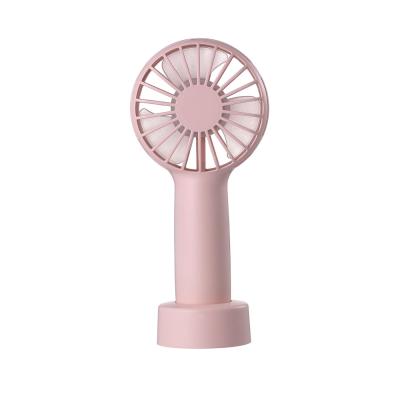 China Hot Selling Strong Wind 2021 Vanish Beautiful Mini Handheld Portable Rechargeable Electric Fan for sale