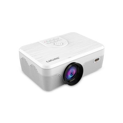 China Business Portable Projector with 1500lms 720p LCD TV Home Compatible with HD 720P HDMI/VGA/USB/AV/Laptop/Smartphone for sale