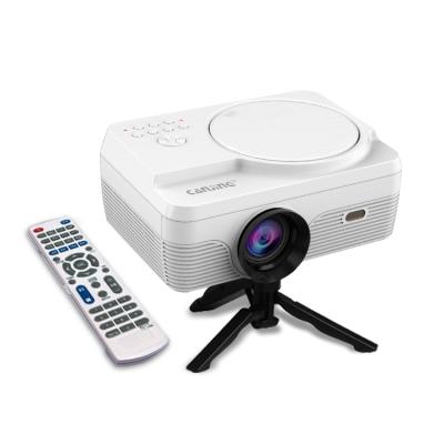 China Full HD Business Projector [2021 Upgrade] With Built-in DVD Player 1500 Lumens Digital LED Projector LCD Screen OEM 30000 Hours for sale