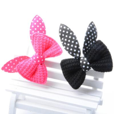 China Portable+Travel Pet Hairpin Cat Beauty Bowknot Hairpin Pet Hair Clip Cat Hair Clip Pets Hair Accessories for sale