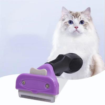 China Stocked Pet Cat Pet Grooming Hair Products Pet Hair Comb Cat Comb Hair Removes Brush for sale