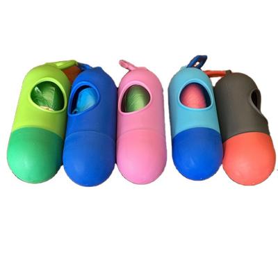 China Sustainable Portable Capsule Design Dog Poop Waste Bag Doggie Poop Bags Biodegradable Poop Bags For Cats for sale