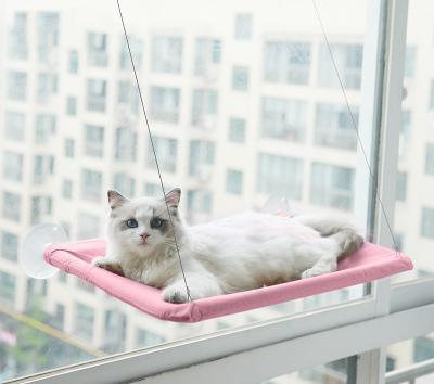 China Custom Waterproof Eco Friendly Hanging Pet Hammock Breathable Cute Kitty Seat Window Mount Cat Bed for sale