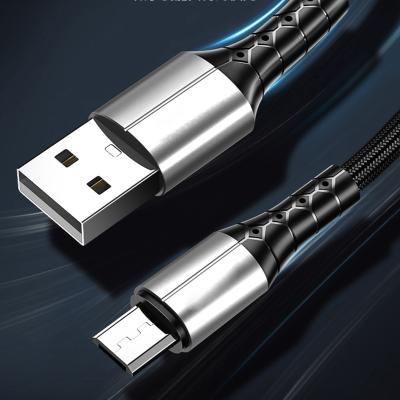 China MP3/MP4 Player 1A 2A 3A 5pin Micro USB Cables Micro USB Charging Braided Cable for sale