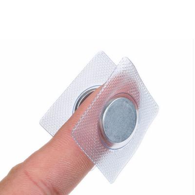 China Custom Industrial Magnet Invisible Sewing Magnetics Hidden Sew In Snap Button Around Magnetic Disc for sale