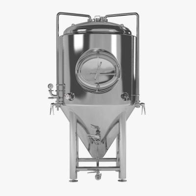 China Machinery Repair Shops 500L 1000L 2000L 3000L 5000L Beer Fermentation Tank Insulation Draft Beer Fermenter for sale