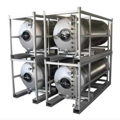 China Machinery Repair Shops 500L 1000L Beer Brite Tank 2000L Beer Brewing Equipment Turnkey Project for sale