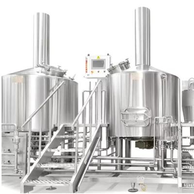 China Machinery Repair Shops Made in China Top Quality Rock Wool Insulation Steam Heating Brewery Equipment Craft Beer Brewing Equipment KY-1500L for sale