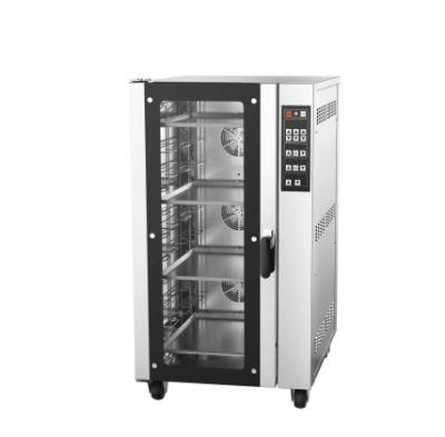 China Commercial Bakery Combi Steam Combi Oven 10 GN1/1 Trays Or 60cm*40cm Baking Oven for sale