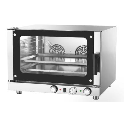 China Commercial Bakery Restaurant Oven Equipment Countertop 2.9kw Electric Cake Convection Baking Oven for sale