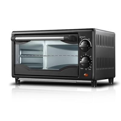 China Electric Baking Oven 800W Thermostatic Mini Bakery Bread Baking Convection Oven Glass Door Made in China for sale