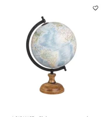 China decorative paper globe for sale