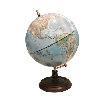 China Paper 25cm Blue Geography Paper World Globe for sale