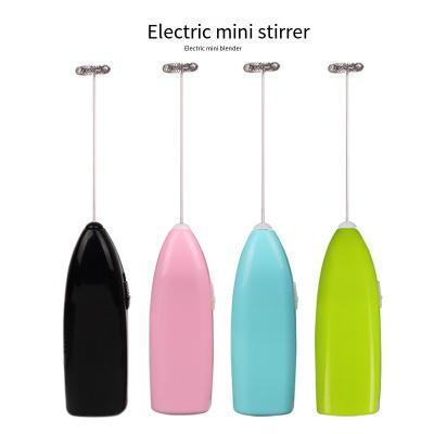 China Color Automatic Mini Milk Frother Electric Beater Whisk Ejector Knob Southeast Asian TiTok Kitchen Tableware Beverage Blender Coffee Shake Blender for sale