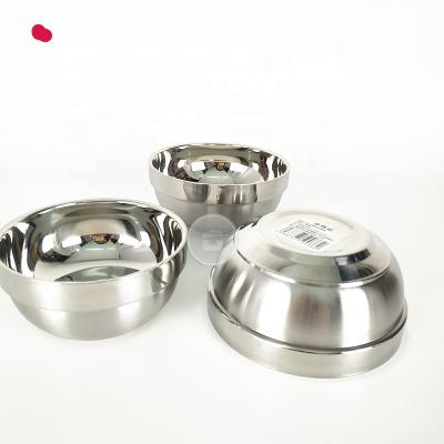 China 2022 Viable Hot Selling Factory Insulated Stainless Steel Double Walled Soup Bowl for sale