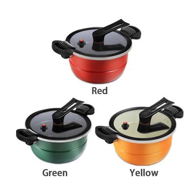 China Pressure Cooker Viable Enamel Soup Non-Stick Pot Pan Cookware Wholesale for sale