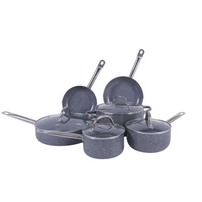 China Sustainable Corokey Kitchenware Baking Cookware and Bakeware Set with Ceramic Nonstick Coating Cookware Set for sale