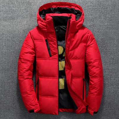 China Wholesale 2021 Breathable Men Black Down Short Detachable Thick Warm Ducks Coat Down Jackets Winter Hooded Mens Down Jackets for sale