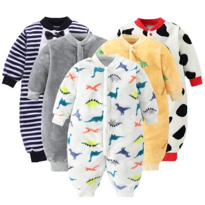 China Factory High Quality Breathable Baby Spring Newborn Winter Clothes Jackets Girls Boys Soft Romper Baby Clothes 0-18 Month Infant Jumpsuit for sale