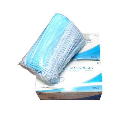 China 175*95mm Anti Bacteria Three Layers Type I Medical Face Mask for sale