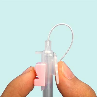 China Hospital 16G Disposable Teflon Cannula With Injection Port for sale