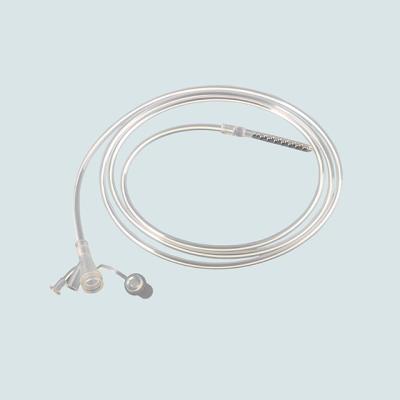 China Transparent 14Fr 1200mm 1400mm TPU Nasogastric Feeding Tube for sale