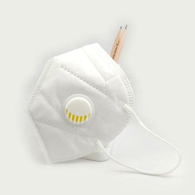 China GB2626 Pm2.5 Masque Gauze Dust Filter KN95 Face Mask With Vent Valve for sale