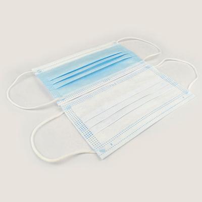 China 3 Layers Non Woven Antibacterial Medical Mask Surgical Mouth Mask for sale