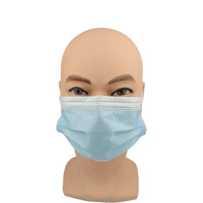 China Smelting Geblazen Stof EN14683: 2019 Blauw Type I Medisch Gezichtsmasker Te koop