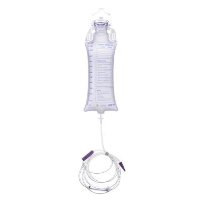 China Disposable Latex Free Polymer Materials 1200ml Enteral Feeding Sets for sale