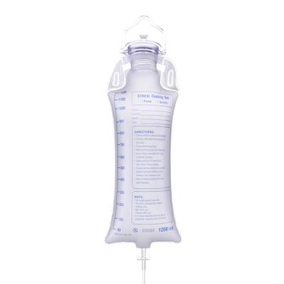 China No Odor 330*135mm Medical Grade Enteral Gravity Feeding Bags for sale