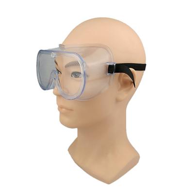 China GB14866:2006 Anti Splash 185*85*60mm Transparent Eye Safety Goggles for sale