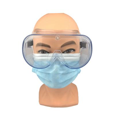 China Environmentally Friendly Anti Virus ISO13485 Medical Protective Goggles for sale