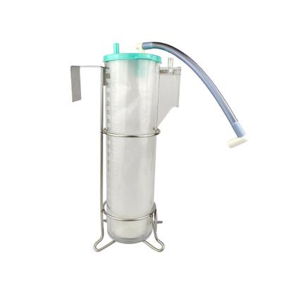 China Disposable Negative Pressure Suction Canister With Removable Rigid Barrel for sale