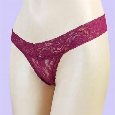 China Breathable Hot Thong Panties Underwear Garment Stock Sale T-03 Ladies Sexy Panties for sale