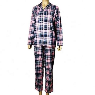 China QUICK DRY 190713 Women's Cotton Flannel Pajama Stock for sale